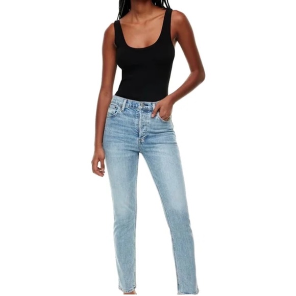 Denim Forum - THE YOKO HIGH RISE SLIM - Size 28L - Picture 1 of 4